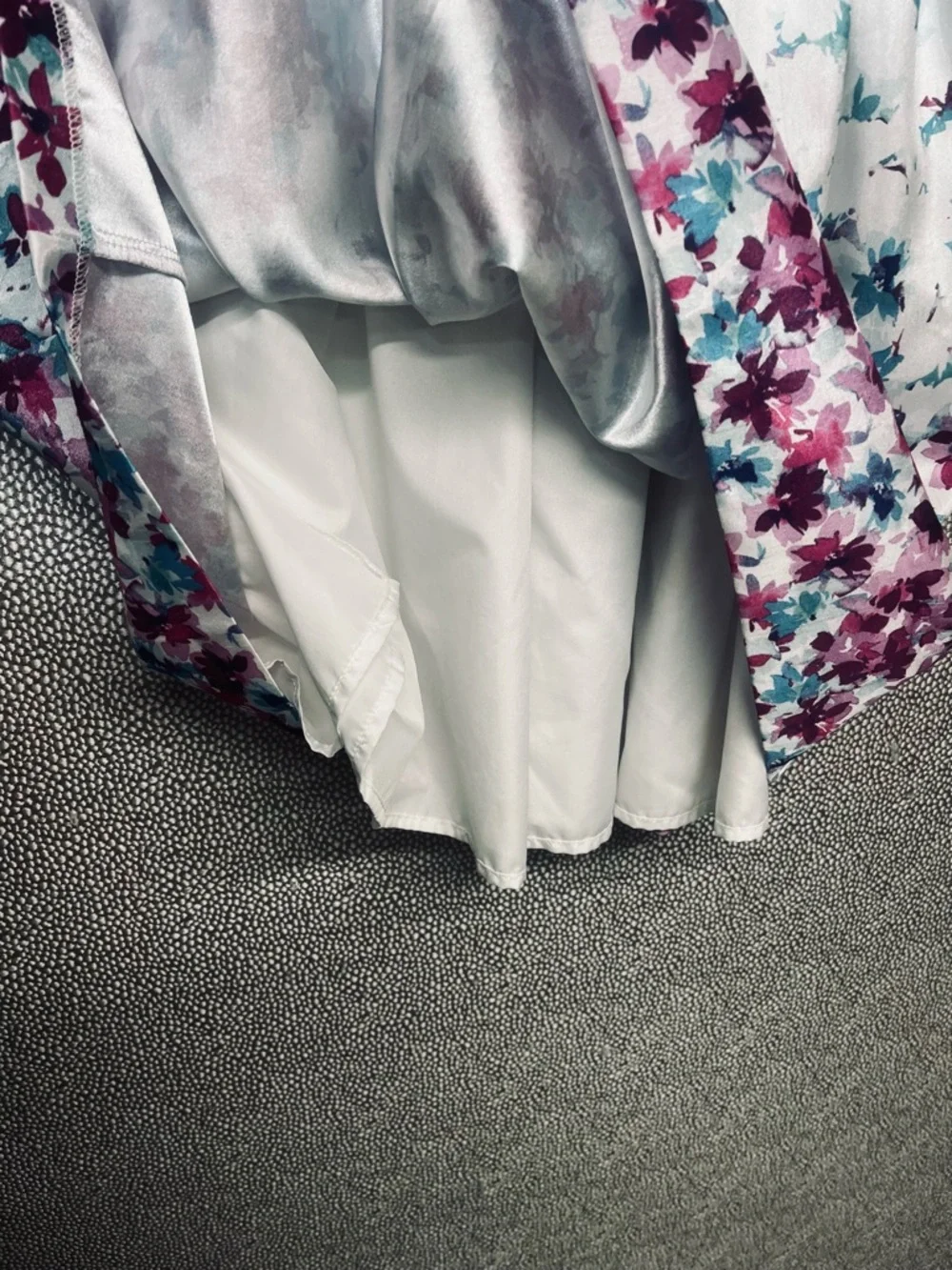 6 Little Girls Gymboree Floral Satin Dress